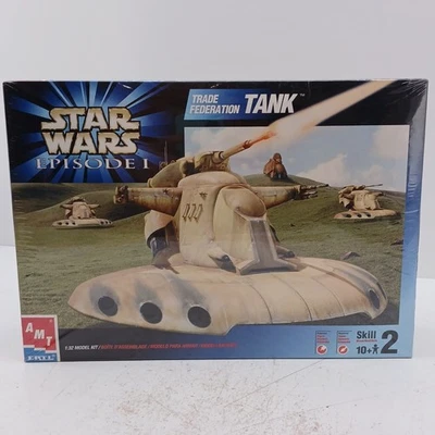Star Wars Episode 1 Trade Federation Tank Model 1:32 AMT #30122 ~ Sealed Content - Image 1 of 4