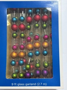 NIB Target 9’ Glass Garland 2007 - Picture 1 of 4