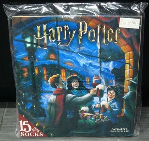 Harry Potter 15 Days of Socks Christmas Advent Calendar Women's 4-10 New Sealed - Picture 1 of 2