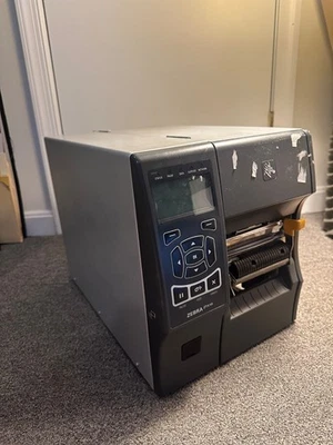 Zebra ZT41043-T410000Z Thermal Monochrome Transfer Printer - Black/Gray - Image 1 of 4