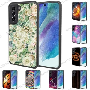 Für Samsung Galaxy S21 FE 5G Slim Stoßfest Dual Layer Hülle + Hartglas f9 - Bild 1 von 25
