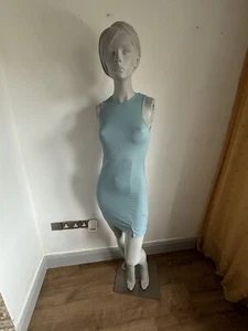 Missguided Petite Mint Bodycon Sleeveless Knee Dress Size 8 UK - Picture 1 of 2