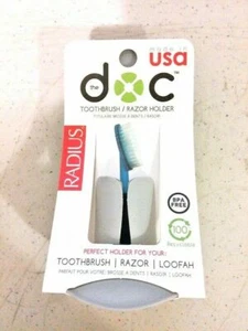 Radius Doc Toothbrush, Razor, Smartphone Holder Suction Shower Wall Counter - Picture 1 of 4