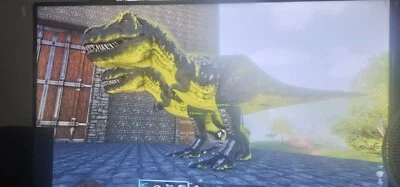 ark ascended pve 22khp 749melee Batman Color Rex Breeding Pair - Image 1 of 4