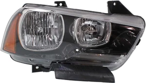 Faro proiettore lato passeggero per dodge charger 2011-2014 alogeno con lampadina(S) ricambio - Foto 1 di 8