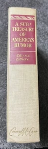 Vintage Hardcover A Subtreasury of American Humor 1941 EB & Katharine White EX!! - Picture 1 of 6