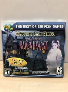 MYSTERY CASE FILES: ESCAPE FROM RAVENHEARST / 2 Games New PC DVD-ROM Video Game - Picture 1 of 7