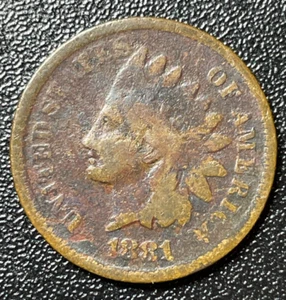 1881 Indian Head Cent Penny / Filler / “Great Value On eBay” - Picture 1 of 2