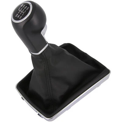 Schaltknauf + Schaltsack mit Rahmen passend für Opel Astra H | BJ 2004-2014 - Bild 1 von 4