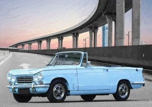 AUTOMOTIVE ART - TRIUMPH VITESSE LIMITED EDITION ART (25) - Picture 1 of 1