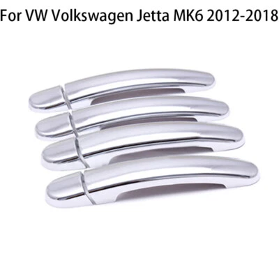 Хромированные накладки на дверные ручки ABS отделка крышек для VW Volkswagen Jetta MK6 2012-2018 - Изображение 1 из 4
