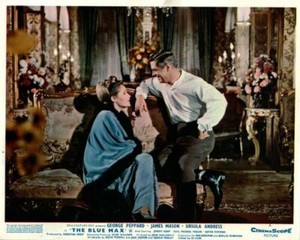 The Blue Max Original Lobby Card George Peppard Ursula Andreas 1966