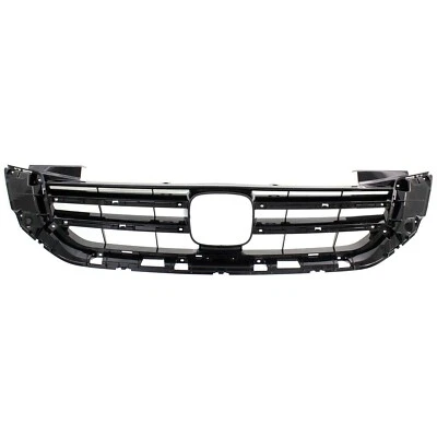 New Front Black Grille For 2013-2015 Honda Accord Sedan 3.5L 6Cyl HO1200215 Foto 1 de 4