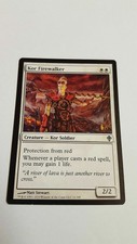 1x KOR FIREWALKER - Worldwake - MTG - NM - Magic the Gathering