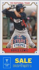 2015 Panini USA Stars & Stripes #85 Royce Lewis