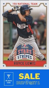 2015 Panini USA Stars & Stripes #85 Royce Lewis