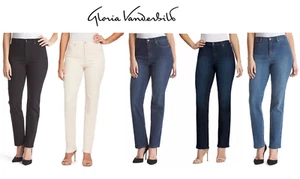 Gloria Vanderbilt Damen Amanda Classic Tapered Jeans VIELFALT!!! - Bild 1 von 24