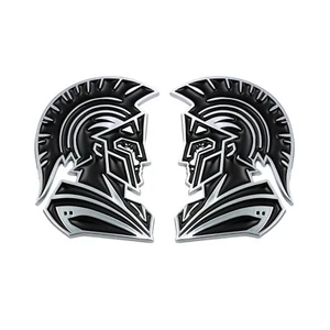 Spartan Emblem Custom Badge 3D Decal Sticker Fender Car Truck SUV Auto Chrome - Bild 1 von 7