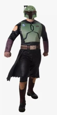 Star Wars The Book Of Boba Fett Halloween Costume Adult Men's Size Standard New - Image 1 of 4
