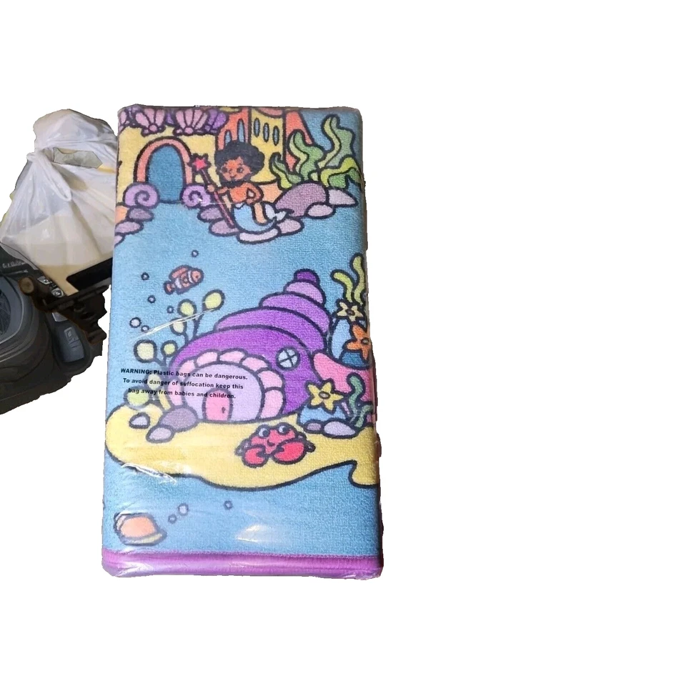 Mermaid Kingdom Activity Rugs for Kids 66 x 40 Inches - Image 1 of 2