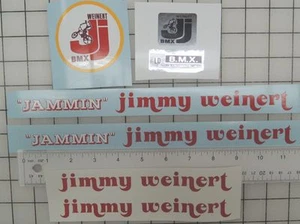 Jammin Jimmy Weinert BMX Decal Set - Bild 1 von 1