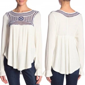Free People Soul Mate Crochet Top - Picture 1 of 11