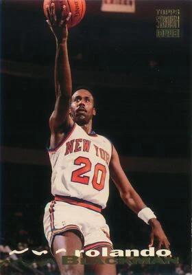 Rolando Blackman 1993-94 Topps Stadium Club Basketball Card #342 New York Knicks - Image 1 of 2