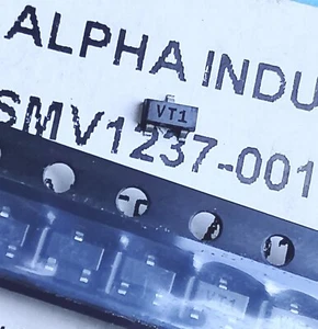RF Varicap Varactor Diode Alpha SMV1237-001 (x20) Single-diode C1v/C6v=3 SOT-23 - Picture 1 of 3