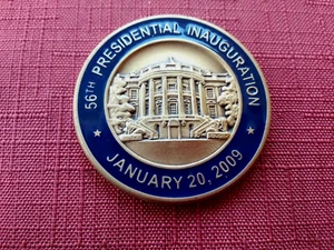 56th PRESIDENTIAL INAUGURATION, JANUARY 20, 2009 CHALLENGE COIN - Picture 1 of 2