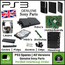 Genuine Replacement Parts for Sony Playstation PS3 Consoles | You Choose