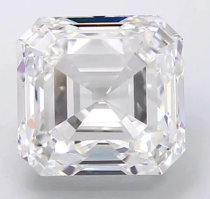 Loose CVD Lab-Grown Diamond 5.00 mm Asscher - D Color - Clarity FL Certified - Picture 1 of 6