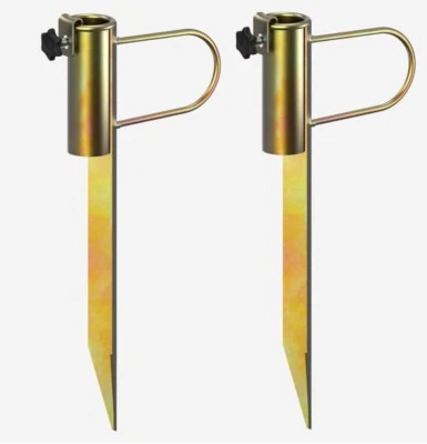 Ancla para sombrilla de playa, metal resistente, paquete de 2 Foto 1 de 4