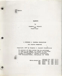 "Reproducción de guiones de televisión WISEGUY ""Piloto" - Imagen 1 de 3