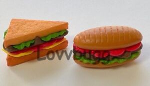 2 Sandwich Make YrOwn School Lunch for 18" American Girl Doll Food FREESHIP ADDS