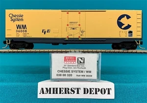 038 00 320 Micro Trains Chessie System Box Car Spur N WM Neu 03800320 - Bild 1 von 2