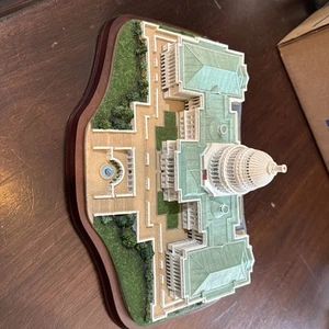 U.S. Capitol Washington D.C. Great Buildings Replica Model The Danbury Mint NOTE - Bild 1 von 4