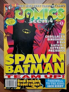 Escena de cómics #42 en muy buen estado/buen estado (Starlog 1994) Spawn Batman vista previa homenaje a Kirby y más - Imagen 1 de 13