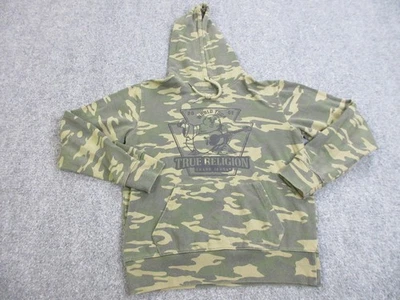 Sudadera con Capucha True Religion Para Hombre Pequeña Verde Camuflada Lámina Buda Pullover Gráfico Logo Foto 1 de 4