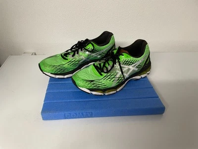 Asics Gel Nimbus - Laufschuhe - Joggingschuhe - Gr. 44,5 - grün - TOP Zustand - Bild 1 von 4