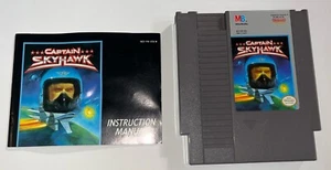 Cartuccia gioco Captain Skyhawk + manuale - Nintendo NES - testata - Foto 1 di 6