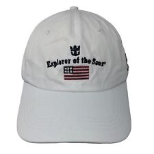 Gear for Sports Men's Slideback Hat White Adjustable Explorer of the Seas Cruise