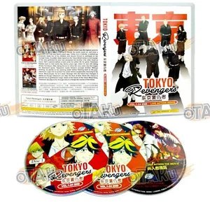 TOKYO REVENGERS - ANIME TV DVD (24 EPS+LIVE ACTION MOVIE) (ENG DUB) SHIP FROM UK - Picture 1 of 7