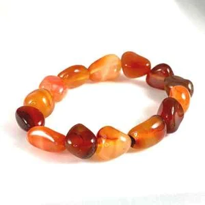 Carnelian Chunky Bracelet Genuine, Ships fast USA - Picture 1 of 4