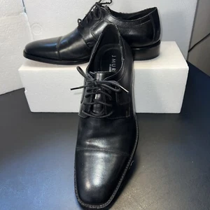 Scarpe eleganti uomo Johnson & Murphy in pelle nera taglia 10 - Foto 1 di 13
