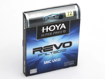 Original Hoya Super Pro 1 D Revo SMC UV (0) Filter Super Slim Frame für ⦰ 72mm