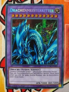 DRACHENMEISTERRITTER - LCKC-DE065 Secret Rare / 1. Auflage Near Mint - Bild 1 von 2