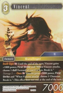 FINAL FANTASY TCG 1 X VINCENT 11-135S - LÁMINA ESPECIAL N0T - TIERRA - Imagen 1 de 1