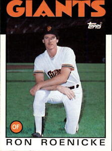 1986 Topps Baseball #63 Ron Roenicke