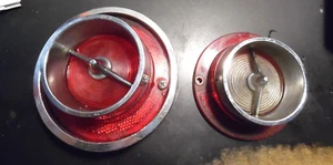 63 Chevy Impala Bel Air Biscayne Tail Light Back Up Lens Housing Chrome - Picture 1 of 7