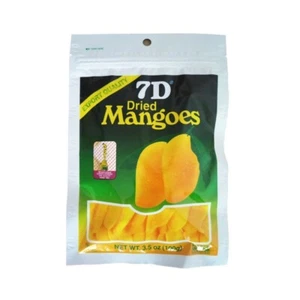5 Packs 7D Dried Mango Philippines Products Casual Snacks Mango Dried Fruit Food - Picture 1 of 6